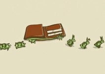 지갑상황 공감 들어올 땐 거북이, 나갈 땐 토끼