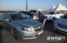 한국GM, 임직원 대상 차량 시승품평회