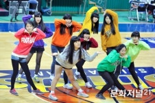 [포토] 광덕중학교 소녀시대라 불러주세요~
