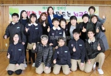 전농중학교 전교생 대상 뇌교육 강의