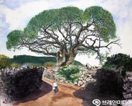 강산이자연 | 한국화가 윤산 강행원 개인전 '자연과 사람들'