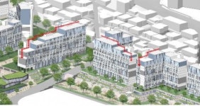 정릉5구역 다양한 주거유형도입 구릉지형 재건축