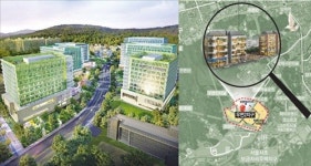 삼성R&D센터 단지내 상가, 우면동 삼성프라자 상가 분양