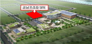 세종시 행정타운 랜드마크 상가, 금남프라자 분양