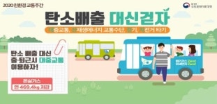 수도권대기환경청, 친환경 교통주간 슬로건 탄소배출 대신걷자