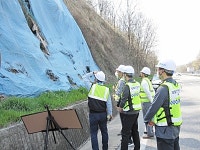 국토안전관리원, 해빙기 위험비탈면 사고예방활동 나서