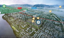 부산 명지국제신도시, 강서선 도시철도·가덕도 신공항 등 개발 호재 기대