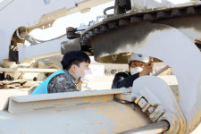 건설기계안전관리원, 군용 건설기계 안전점검 시연회 개최