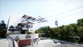 명동역~남산 5분 남산곤돌라 착공식…2026년 봄 운행
