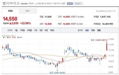 [특징주] 엠디바이스, 중국 동수서산 프로젝트 SSD 공급사 선정에 급등
