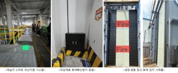 국토교통진흥원, 물류시설 화재대응 기술 현장 실증 착수