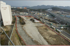 진잠동, (구)서대전 I.C 폐도부지 공원 조성