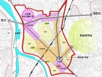 오정동 농수산시장 주변 뉴타운식 개발