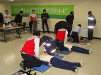 홈플러스 유성점 소방안전 및 심폐소생술 교육