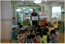코레일 부산시설사업소, 어린이집 교통안전교육