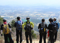 대전둘레산길 제7길 비단으로 병풍을 두른 금병산