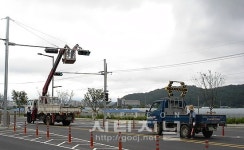 대전 중앙버스전용차로는 아직도 공사 중
