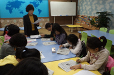 책을 읽으며 월드리더로 크는 봉암 어린이