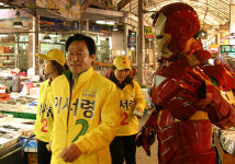 대전 민주통합당 후보, 일상 유세 이어져