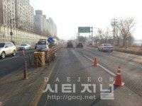 천안시,  남부대로 교통흐름 차로조정으로 개선해