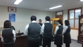 유성중학교 사도장학금 전달