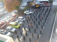 둔산소방서, 아침 체조로 상쾌한 하루를 시작해요!