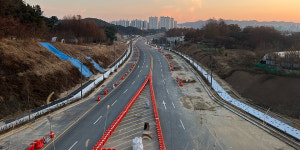 대전 도안대로 관저-용계 왕복 4차로 부분 개통