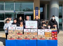 참좋은 신방합기도, 천안시 신방동에 사랑의 라면 기탁