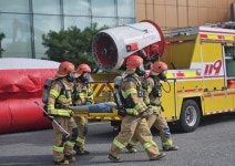 대덕소방서, KT&G대전공장서 복합재난 긴급구조종합훈련