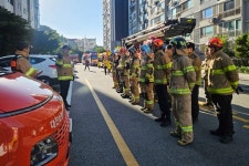 대전동부소방서, 공동주택(아파트) 합동소방훈련 실시