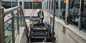 대전 도시철도 1호선 대전역 에스컬레이터 교체 완료