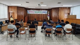 청양군, '안부살핌 우편서비스' 본격 시동, 집배원 직무교육 실시