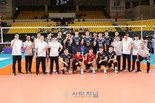 아시아선수권 앞둔 대한민국 남자배구, 바레인 평가전 완승