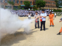 경산소방서, 경산고등학교 소방훈련 실시