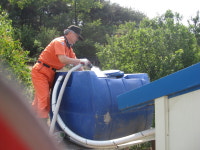 포항북부소방서 급수지원 실시