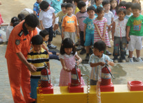 은평소방서, 은평초등학교 병설유치원 119소방안전체험교육 실시