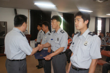 경산소방서, 현장활동마일리지 우수직원 표창 격려