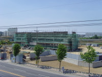 영천소방서 신축공사 30% 순조롭게 진행