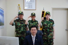 안동소방서 의무소방원 전역을 신고합니다.
