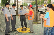 은평소방서, 희망근로 사업 현장방문 실시