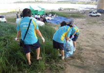 구미119시민수상구조대, 산호대교 일대 환경정리 실시