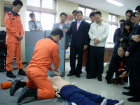 상주소방서, 상주지원에서 응급처치 교육 실시