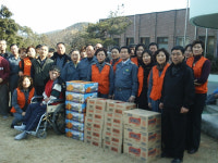 광산소방서 여성의용소방대, 사랑의 봉사활동 펼쳐