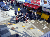 경산소방서, 경산공설시장 화재예방교육 및 합동소방훈련 실시