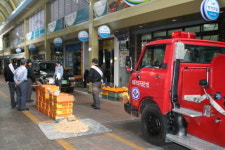 김천소방서, 재래시장 소방통로 장애물 심각