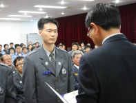울진소방서, 지방소방장 김시현 친절공무원상 수상