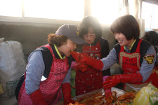 영주소방서, 봉화여성의소대 이웃사랑 김장 담그기 실시