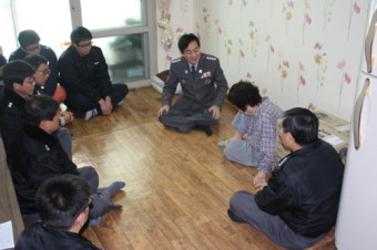 포항북부소방서, 순직소방관 유가족 방문