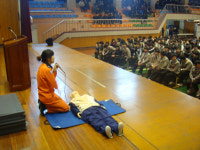 경산소방서, 모계중고등학교 소방안전교육 실시