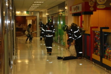 포항북부소방서, 이마트 포항이동점 합동소방훈련 실시